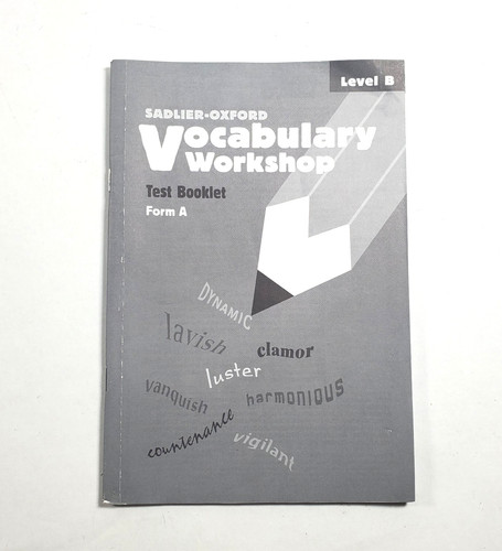 Vocabulary workshop test - vocabulary,