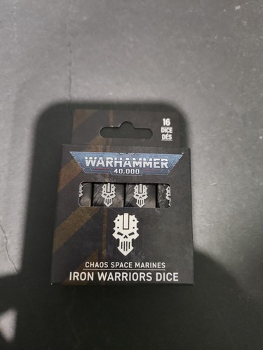 Iron warriors dice warhammer - dice,