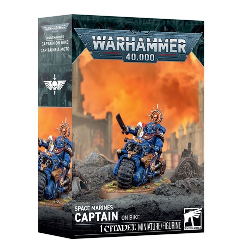 Space marines captain - marines:, on